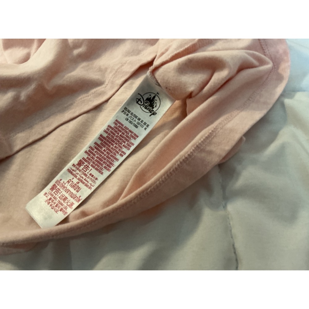 Walt Disney World Parks Icons Pink Graphic T-Shirt Women XL Organic Cotton Blend - Picture 6 of 11